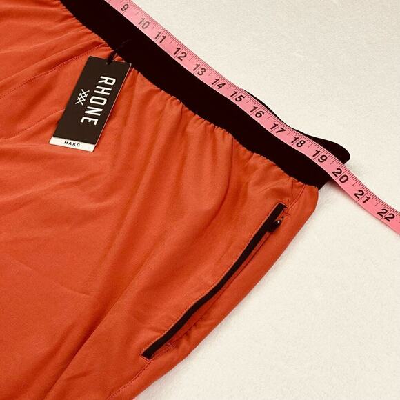 Rhone Men’s XXL 7” Mako Tech Baked Clay Unlined Active Workout Stretch Shorts - Picture 9 of 10